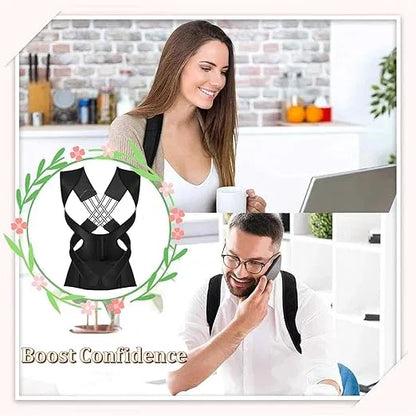 Dotzone Adjustable Back Posture Corrector for Men & Women